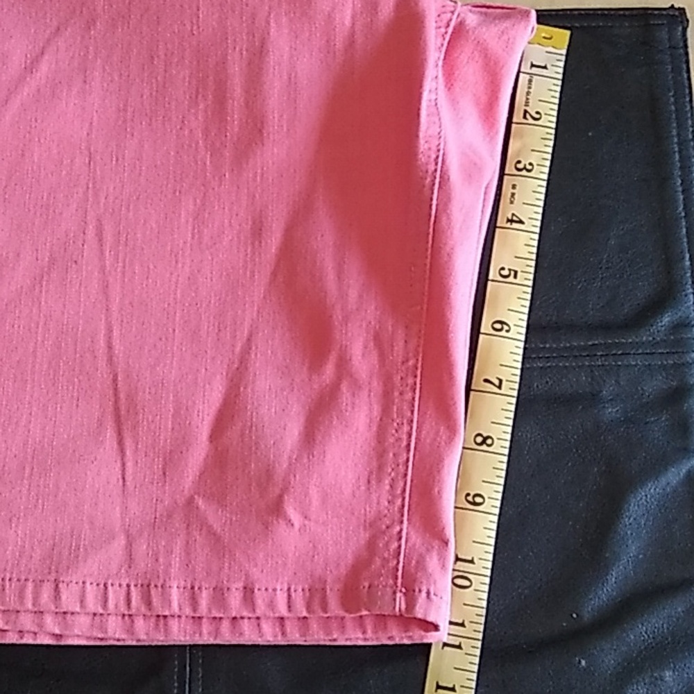 Riders Denim Stretch Coral Shorts - Picture 6 of 8